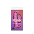 Colours Ribbed Vibrating 5in Pink